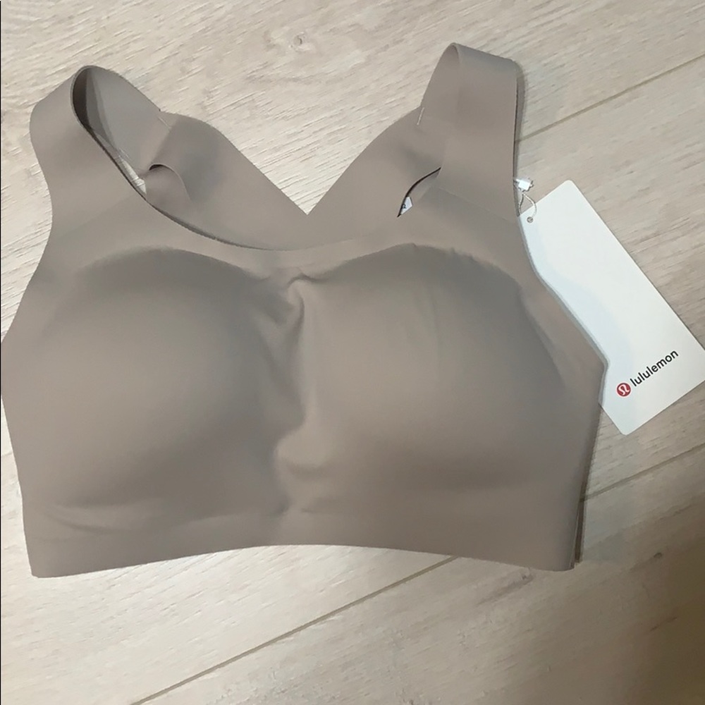 lululemon Enlite Bra, light gray/taupe, 32 E/DD